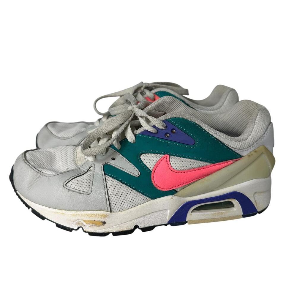 Vintage Nike Air Structure Triax 91 | Pink Teal Purple size 9.5 Vintage Rare 90s